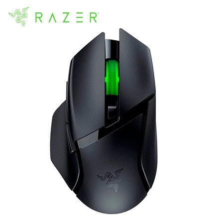 MOUSE RAZER BASILISK V3 X 18K DPI MULTI-DISPOSITIVO 285H WIRELESS / BT SWITCH MECHANICAL CHROMA BLACK (RZ01-04870100-R3U1)